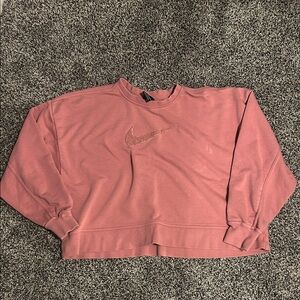 Nike Women's Blush Cropped Sweatshirt